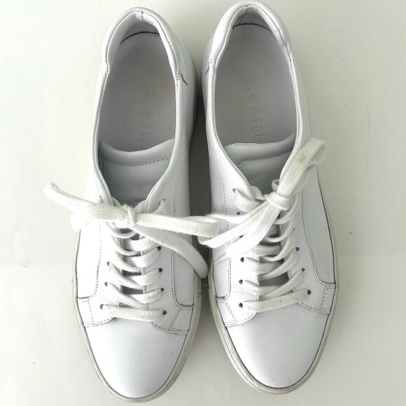 M.Gemi The Palestra Due Tennis Sneaker in White Size 39/8.5 - Picture 7 of 11